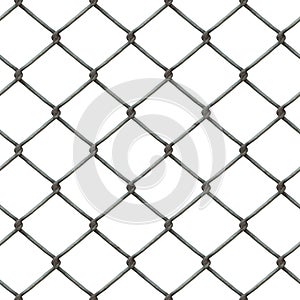 realistic seamless chain link fence texture