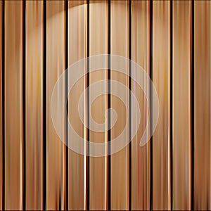 realistic seamless wooden texture vector illustration, vertical boards background.