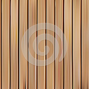 realistic seamless wooden texture vector illustration, vertical boards background.