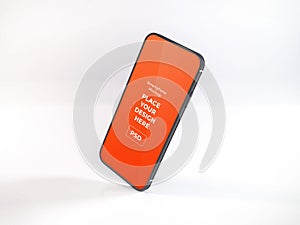 Realistic Smartphone Mockup Template