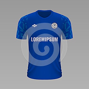 Realistic soccer shirt 2020