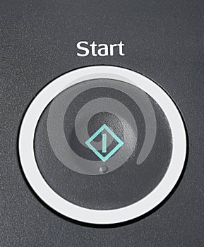 Realistic start button