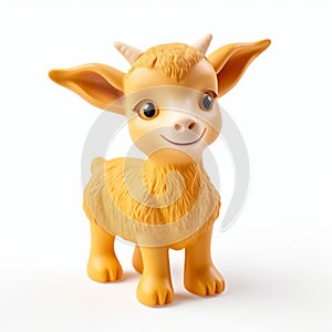 Realistic Toy Goat Model For Little Children To Play With