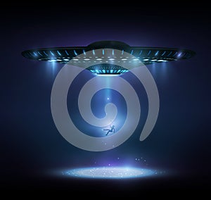 Realistic UFO, Unidentified flying object.