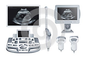 Realistic Ultrasound Equipment