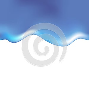 Realistic water vector aqua backdrop blue clean color design droplet motion