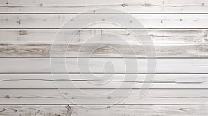 Realistic White Wood Plank Wall Background - Soft And Muted Palette photo
