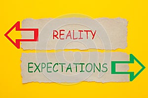 Reality Expectations Concept