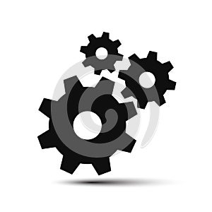 Realization concept, clockwork, teamwork - for stock