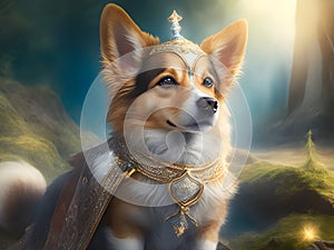 Realm of Mythical Mutts: Captivating Fantasy Dog Artwork