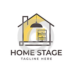 Realtor and Home staging luxury logo design