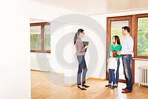 Realtor Showing Customers An Apartment