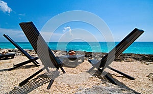 Realxing at the beach