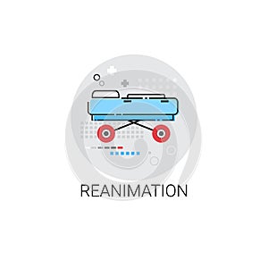 Reanimation Hospital Doctors Clinic Medical Treatment Icon