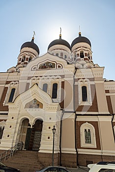 Rear of the Alexander Nevsky Cathedral Tallinn