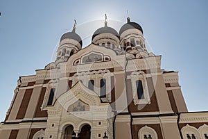 Rear of the Alexander Nevsky Cathedral Tallinn