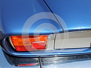 Rear car detail