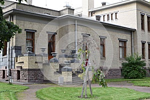 Rear courtyard garden the famous Russian ballerina Matilda Kshesinskaya of Felixovna.