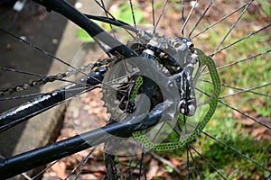 Rear disc brake