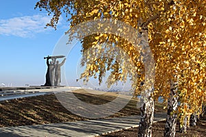 The Rear-front Memorial in Magnitogorsk city, Russia