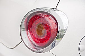 Rear light of a modern car