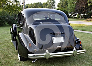 Rear Side View Vintage Buick