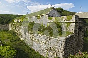 Rear of the Verne Citadel, Victorian UK