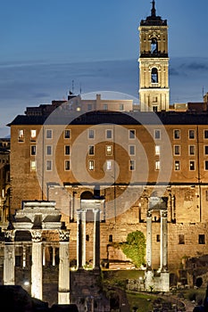 Rear view of the Campidoglio