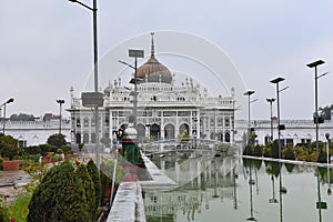 Rear view Chota Imambara initially a congregation hall for Shia Muslims. Built by Muhammad Ali Shah, Lucknow photo