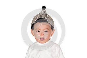 Rear view of a East Asian man SaClose-up of a East Asian man Studio portrait of a young childtudio portrait of a young child