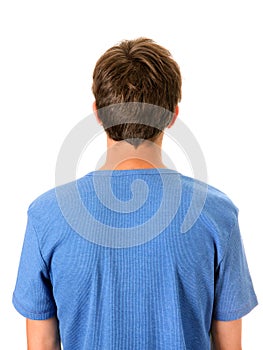 Rear View of the Man