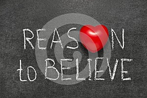 Reason to believe