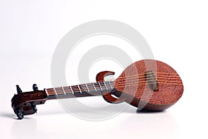 Rebab, arabic musical instrument, isolated on white background photo