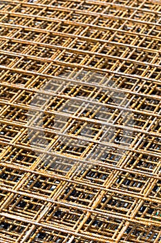 Rebar grid background