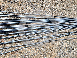 Rebar is used to reinforce concrete in areas that receive tensile stress.