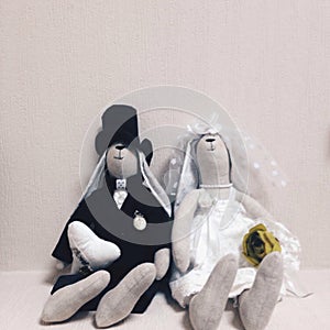 Rebbit toy wedding day iphoneography