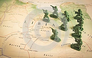 Focus on Rebels on Libya territory