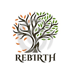 Rebirth tree emblem
