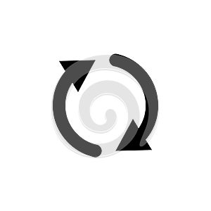 reboot sign icon. Element of minimalistic icon for mobile concept and web apps. Signs and symbols collection icon for websites, we