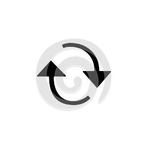 reboot sign icon. Element of web icon for mobile concept and web apps. Isolated reboot sign icon can be used for web and mobile