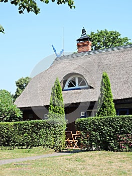 Rebuild home with reed roof