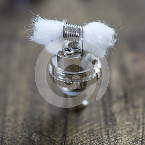 Rebuildable Dripping Vaping Atomizer, RDA