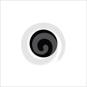 Rec button web vector icon