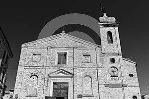 Recanati. Marche. The church of Santa Maria di Montemorello