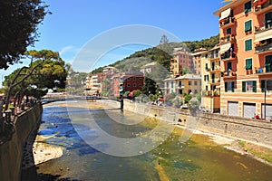 Recco - popular touristic resort. photo