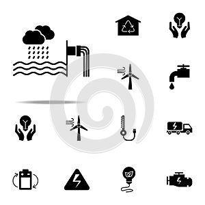 Receipt of energy Receipt of energyicon. Energy icons universal set for web and mobile