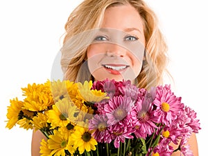 Receiving Flowers