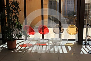 Reception hall interior