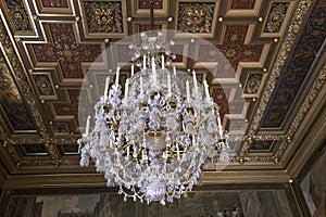 Reception rooms of the city hall, Paris, France