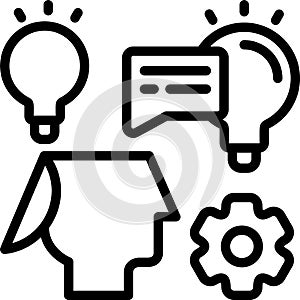 Receptive Mind Vector Icon